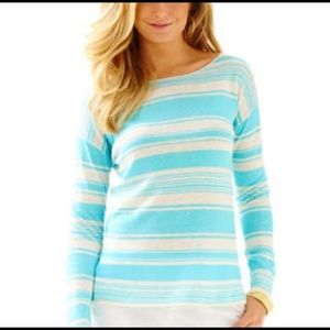 Lilly Pulitzer Alana Boatneck Pullover Sweater